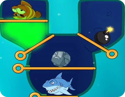 Rescue the Fish gameplay screenshot